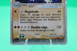 Pokemon Card Golem EX 91/97 Holo EX Dragon Ultra Rare Card MP+ - Image 4