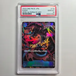 One Piece | Awakening of the New Era | Kaido OP05-118 | Alt Art PSA10 - Image 1