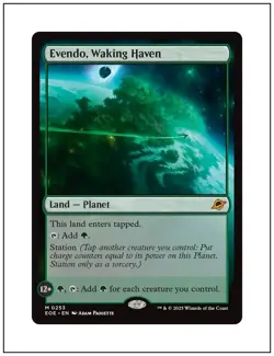 1x Evendo, Waking Haven, Magic the Gathering MTG NM - Image 1