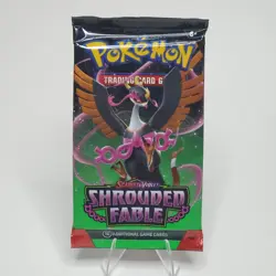 Very Heavy!! 22.72g Pokemon TCG Shrouded Fable Booster Pack - FACTORY SEALED - Image 3