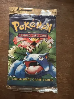 1999 Heavy Sealed Pack 21.4g OG Pokemon TCG WOTC Era Base Set(1 Pack) - Image 1