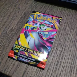 Heavy 22.72g Pokemon Tcg mega evolution Booster Pack Factory Sealed New - Image 3