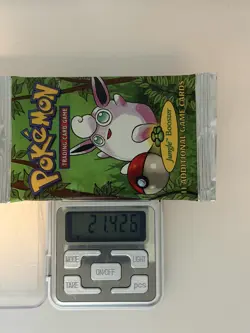 WOTC 1999 Pokemon Jungle Booster Factory Sealed Pack Heavy 21.4g - Image 3