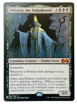 MTG Mikaeus, the Unhallowed The List - Ultimate Masters 106/254 Regular Mythic - Image 1