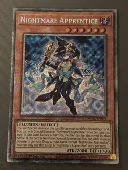 ☆ MP25-EN004 Nightmare Apprentice Starlight Rare 1st Edition YuGiOh ☆ - Image 1