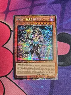 1x (M/NM) Nightmare Apprentice MP25-EN004 Starlight Rare 1st Edition Yugioh - Image 1