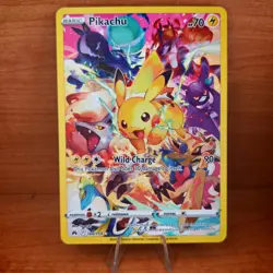 Pikachu 160/159 Crown Zenith Secret Rare Ultra Full Art Illustration Pokemon TCG - Image 1