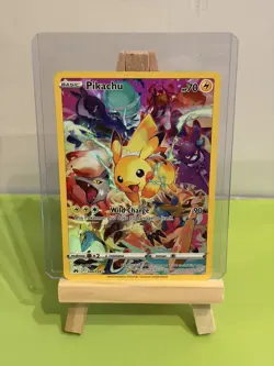 Pokemon Pikachu Secret Rare Card #160/159 Crown Zenith Series Trading Card TCG - Image 1
