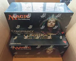 1x Magic the Gathering: Conspiracy / Take The Crown - Booster Box Sealed NEW - Image 1