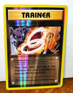 POKEMON CHARIZARD SPIRIT LINK 75/108 REVERSE HOLO XY EVOLUTIONS MP - Image 1