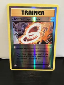 Charizard Spirit Link 75/108 Pokemon Evolutions Reverse Holo Uncommon - Image 1
