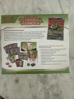 Pokemon Trading Card Game Scarlet And Violet Temporal Forces ETB sealed - Image 2