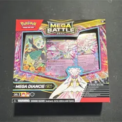 Pokemon Mega Battle Deck Mega Diancie EX Meloetta Foil 60 Cards English New - Image 1