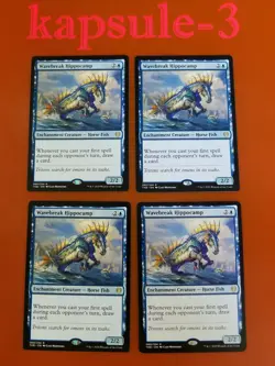 4x Wavebreak Hippocamp | Theros Beyond Death | MTG Magic Cards - Image 1