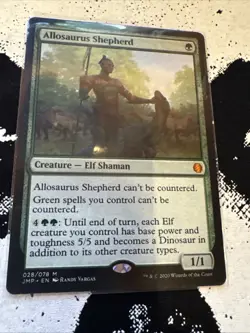 Allosaurus Shepherd Jumpstart Magic the Gathering Regular Card - Image 2