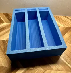 Pirate Lab Large Card Case 3-row Foam Tray W/ Dividers - Image 1