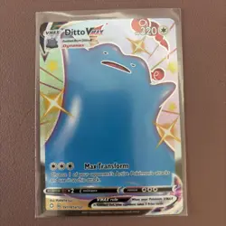 Ditto VMAX SV119/SV122 Shining Fates Shiny Vault Pokemon Card - Image 1