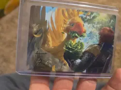 Gysahl Greens Art Card (Gold-Stamped Signature) Art Series: Final Fantasy... - Image 1