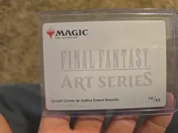 Gysahl Greens Art Card (Gold-Stamped Signature) Art Series: Final Fantasy... - Image 3