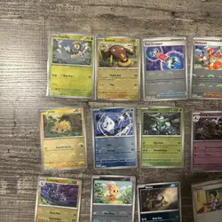 Lot of 24 Pokeball Pattern Pokemon Cards From Black Bolt White Flare All NM - Image 2