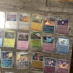 Lot of 24 Pokeball Pattern Pokemon Cards From Black Bolt White Flare All NM - Image 3