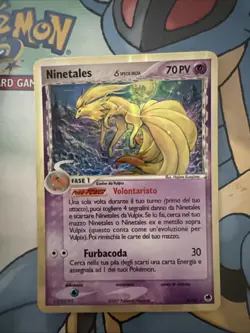 Pokemon TCG Ninetails Holo Rare Card 8/101 Delta Species, EX Dragon Frontiers - Image 1