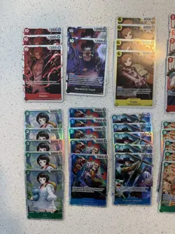 One Piece OP-09 Singles LOT of 37 Cards SR - Image 2