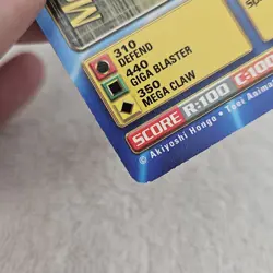 1999 MetalGreymon Bo-01 Series 1 Booster Digimon Card NM Digi-Battle Bandai TCG - Image 5