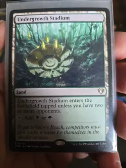 Undergrowth Stadium Commander Legends Regular Card NM Condition - Image 1