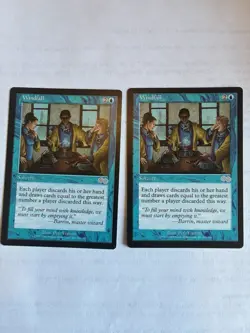 Magic: The Gathering Windfall Urza's Saga Regular Card 2X LP/NM MTG - Image 1