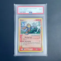 Pokemon TCG Karte - Entei Gold Star 113/115 EX Unseen Forces Holo Rare - PSA 9 - Image 3