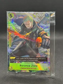 Roronoa Zoro (Illustration Box Vol.3) OP07-113 One Piece Promo Card Sealed - Image 1