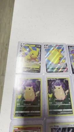 Huge Pokemon Collection 50 Cards- Pikachus, Vintage, etc w toploaders - Image 2