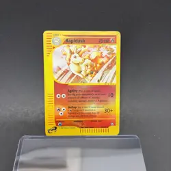 Pokemon TCG Rapidash Card 31/147 Aquapolis Rare Reverse Holo - Image 1