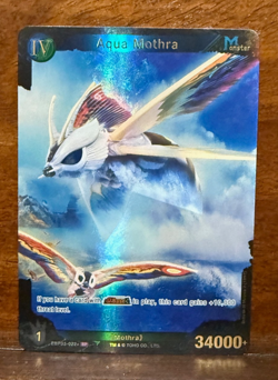 Godzilla Card Game EBP03-22+ SP English Set 3 Resonance of Rivals AQUA MOTHRA! - Image 1