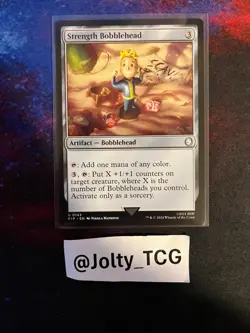 Magic The Gathering Strength Bobblehead 0143 Uncommon Non-Foil - Image 1