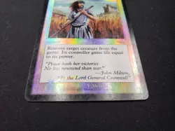 Sword To Plowshares X1 Mtg Friday Night Magic FNM Promo LP - Image 2