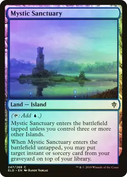 ** Mystic Sanctuary FOIL - Throne of Eldraine ** [NM] MTG - Image 1