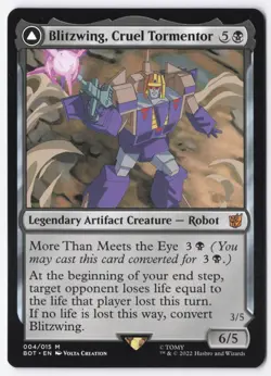 Blitzwing, Cruel Tormentor M Universes Beyond: Transformers 4 NM - Image 1