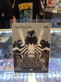 2025 Magic The Gathering MTG Marvel EN #M 0019 Borderless Opposition Agent TCG - Image 1