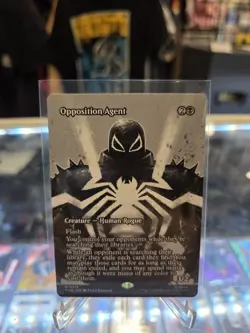 2025 Magic The Gathering MTG Marvel EN #M 0019 Borderless Opposition Agent TCG - Image 2