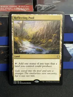 Reflecting Pool MTG Commander Legends Battle for Baldur's Gate CLB Unplayed NM - Image 1