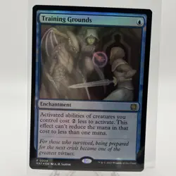 Training Grounds : MTG *FOIL Etched* MOM: The Aftermath MAT #0009 / NM - Image 1