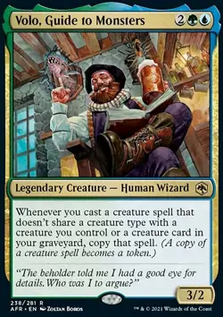 MTG Volo, Guide to Monsters (238) Adventures in the Forgotten Realms LP - Image 1