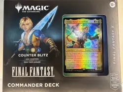 Magic: The Gathering Final Fantasy X Commander Deck - Counter Blitz - Image 1