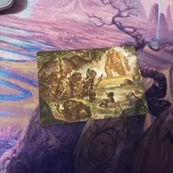 Mtg Protective Response (Gold-Stamped)-Art Series:Lorwyn Eclipsed + Bonus Foils - Image 1