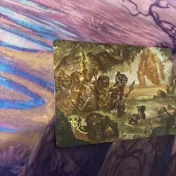 Mtg Protective Response (Gold-Stamped)-Art Series:Lorwyn Eclipsed + Bonus Foils - Image 2