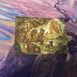 Mtg Protective Response (Gold-Stamped)-Art Series:Lorwyn Eclipsed + Bonus Foils - Image 3