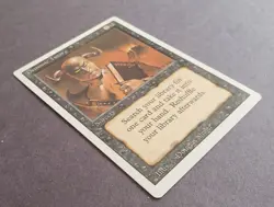 MTG Magic the Gathering Revised Edition Demonic Tutor EX Excellent condition - Image 2