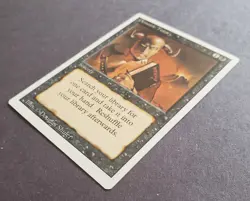 MTG Magic the Gathering Revised Edition Demonic Tutor EX Excellent condition - Image 5